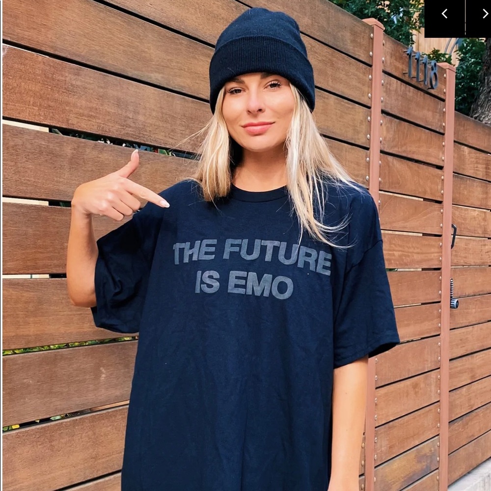 Jac Vanek - The Future is Emo Tee